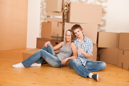 Removal van service for business and office moves in North Sheen