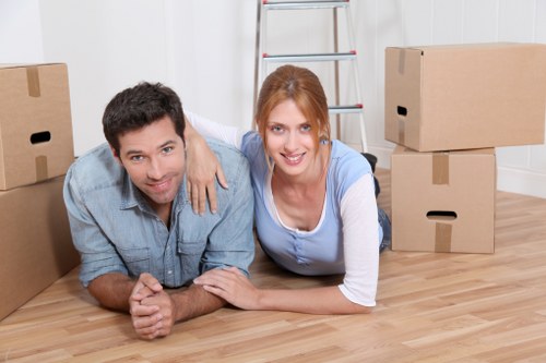 Moving truck support for local business relocations in North Sheen