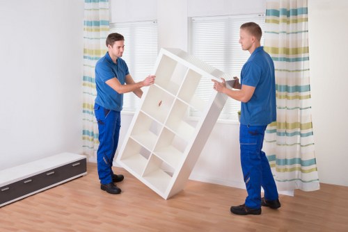 Local removals team assisting with an urgent North Sheen property move
